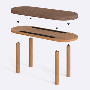 Shiv Bench – 39" x 15" (100 x 38 cm)