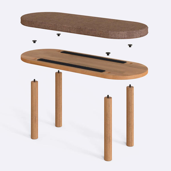 Shiv Bench – 39" x 15" (100 x 38 cm)