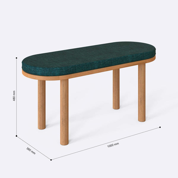 Shiv Bench – 39" x 15" (100 x 38 cm)