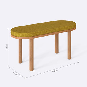 Shiv Bench – 39" x 15" (100 x 38 cm)