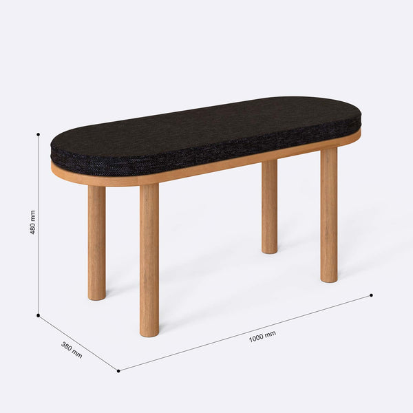 Shiv Bench – 39" x 15" (100 x 38 cm)