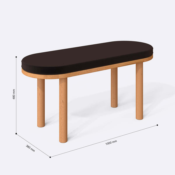 Shiv Bench – 39" x 15" (100 x 38 cm)