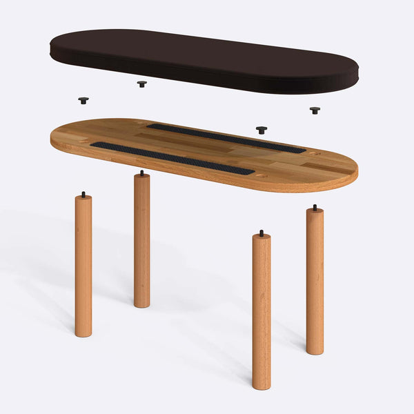 Shiv Bench – 39" x 15" (100 x 38 cm)