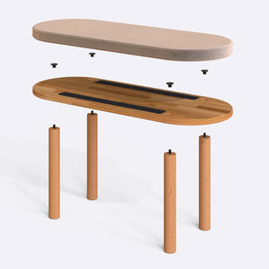 Shiv Bench – 39" x 15" (100 x 38 cm)