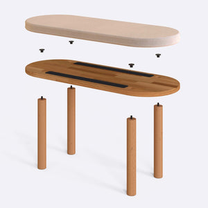 Shiv Bench – 39" x 15" (100 x 38 cm)