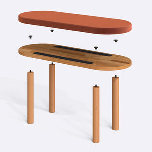 Shiv Bench – 39" x 15" (100 x 38 cm)