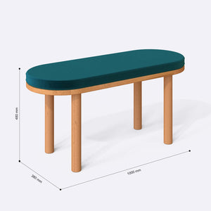 Shiv Bench – 39" x 15" (100 x 38 cm)