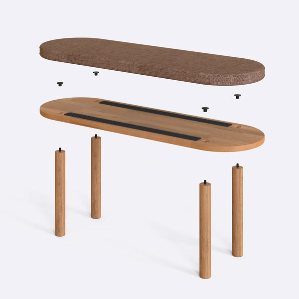 Shiv Bench – 47" x 15" (120 x 38 cm)