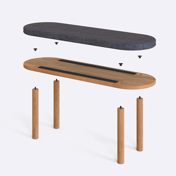 Shiv Bench – 47" x 15" (120 x 38 cm)