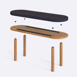 Shiv Bench – 47" x 15" (120 x 38 cm)