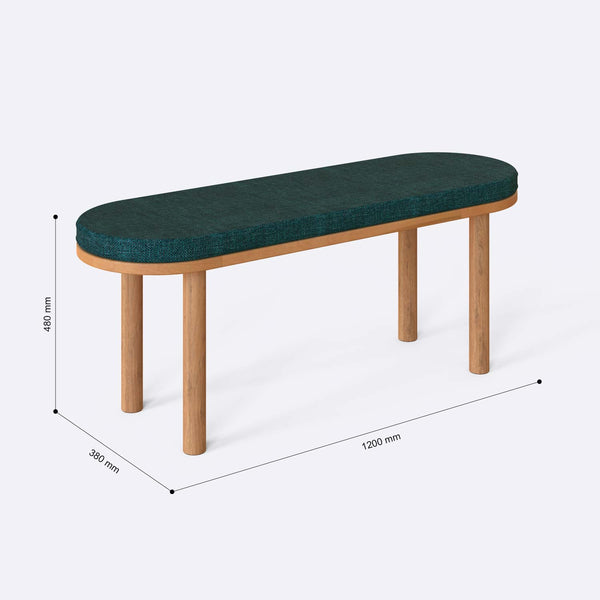 Shiv Bench – 47" x 15" (120 x 38 cm)