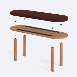 Shiv Bench – 47" x 15" (120 x 38 cm)