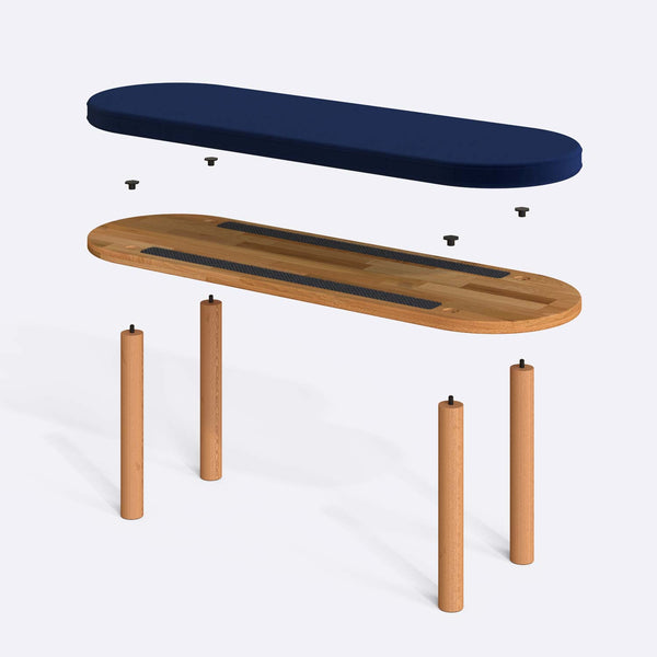 Shiv Bench – 47" x 15" (120 x 38 cm)