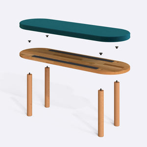 Shiv Bench – 47" x 15" (120 x 38 cm)