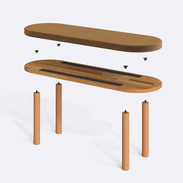 Shiv Bench – 47" x 15" (120 x 38 cm)