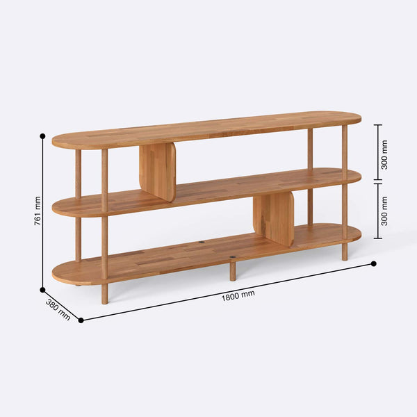 Bely 3 Bookcase