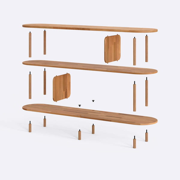 Bely 3 Bookcase