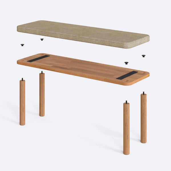 Dorrin Bench – 47" x 15" (120 x 38 cm)