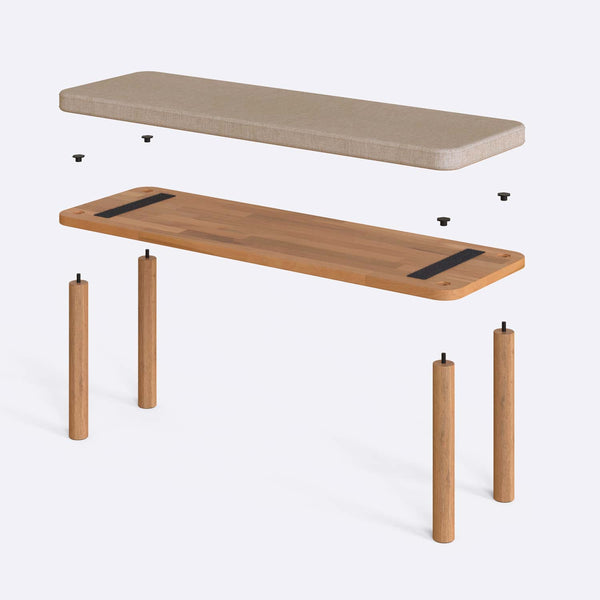 Dorrin Bench – 47" x 15" (120 x 38 cm)