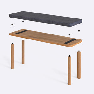 Dorrin Bench – 47" x 15" (120 x 38 cm)