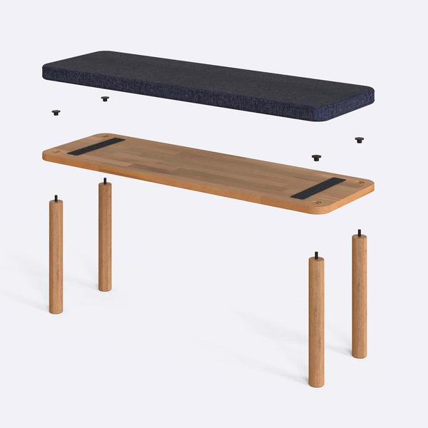 Dorrin Bench – 47" x 15" (120 x 38 cm)