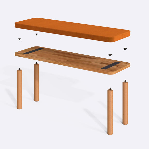 Dorrin Bench – 47" x 15" (120 x 38 cm)