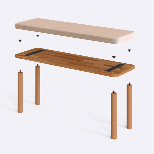 Dorrin Bench – 47" x 15" (120 x 38 cm)