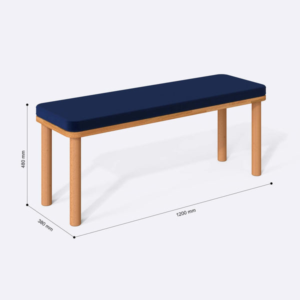 Dorrin Bench – 47" x 15" (120 x 38 cm)