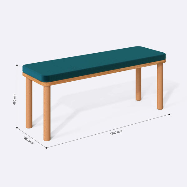Dorrin Bench – 47" x 15" (120 x 38 cm)