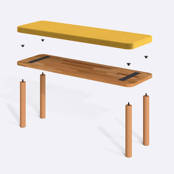 Dorrin Bench – 47" x 15" (120 x 38 cm)