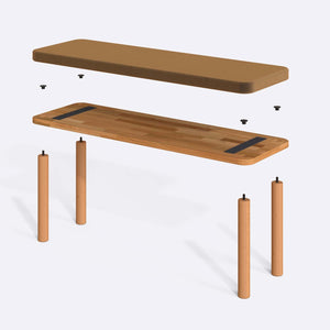 Dorrin Bench – 47" x 15" (120 x 38 cm)