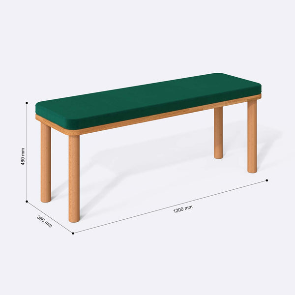 Dorrin Bench – 47" x 15" (120 x 38 cm)