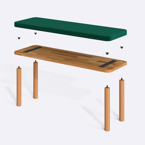 Dorrin Bench – 47" x 15" (120 x 38 cm)