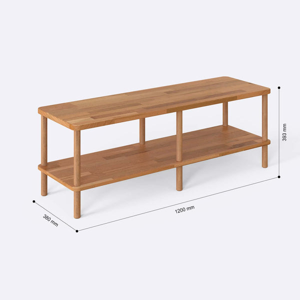 Dunmer Bench – 47" x 15" (120 x 38 cm)