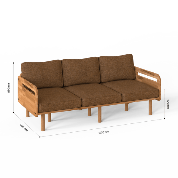 Camren Three Seat Sofa