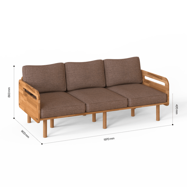 Camren Three Seat Sofa