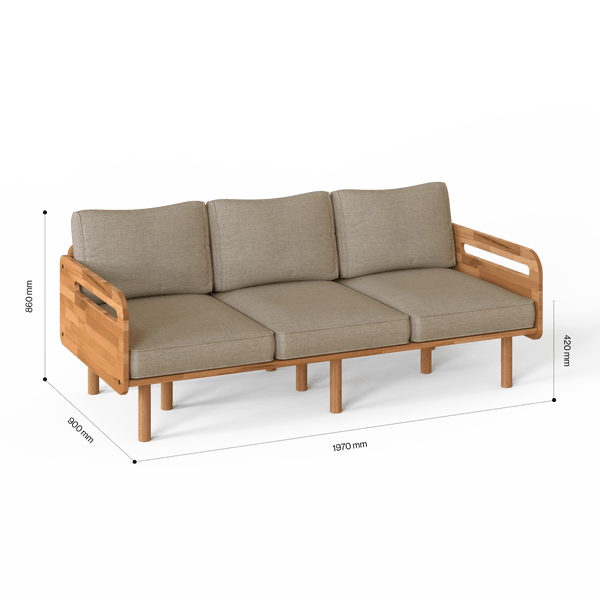 Camren Three Seat Sofa