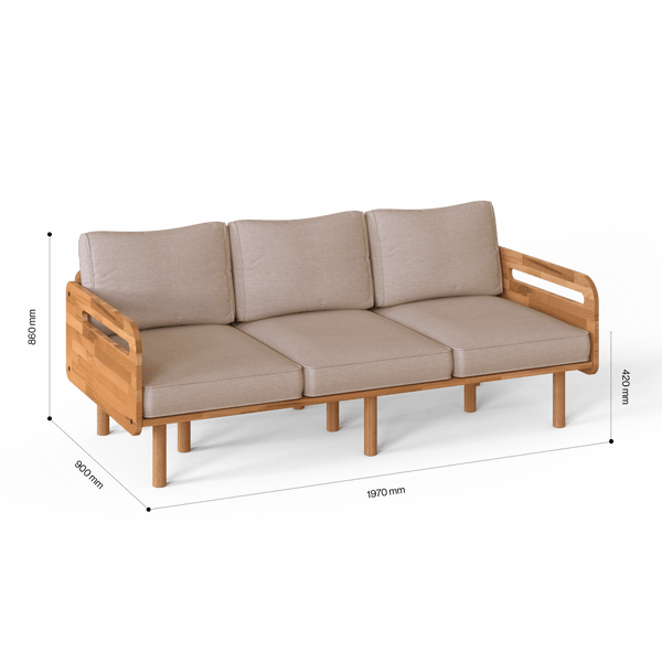 Camren Three Seat Sofa