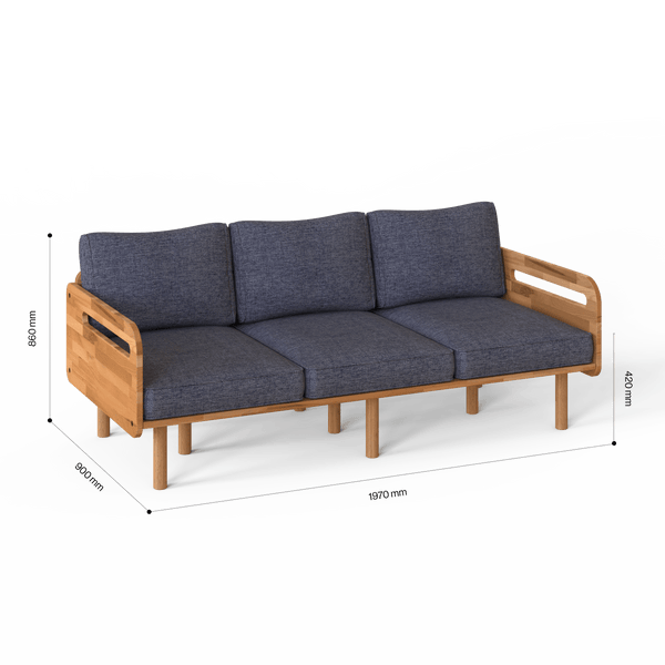 Camren Three Seat Sofa