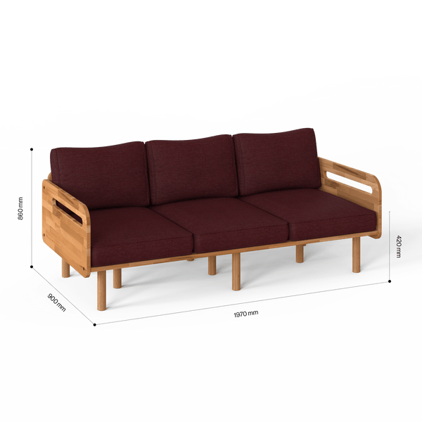 Camren Three Seat Sofa