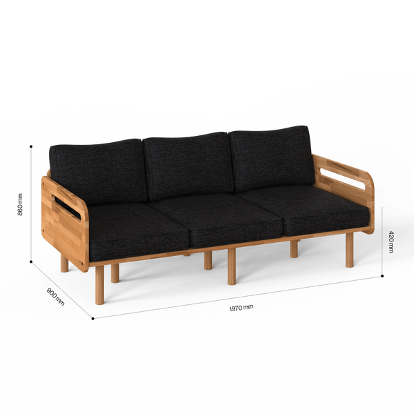 Camren Three Seat Sofa