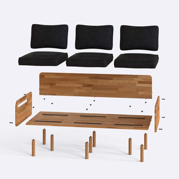 Camren Three Seat Sofa