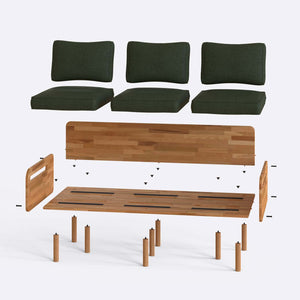 Camren Three Seat Sofa