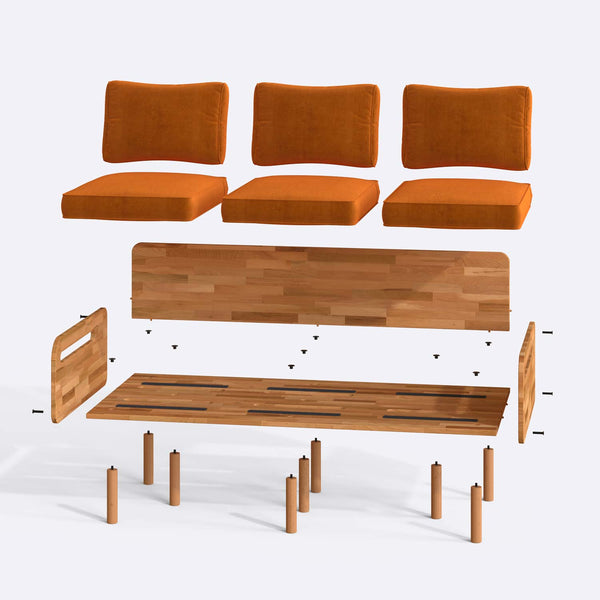 Camren Three Seat Sofa