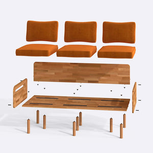 Camren Three Seat Sofa