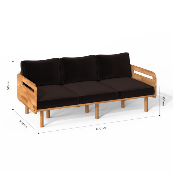 Camren Three Seat Sofa