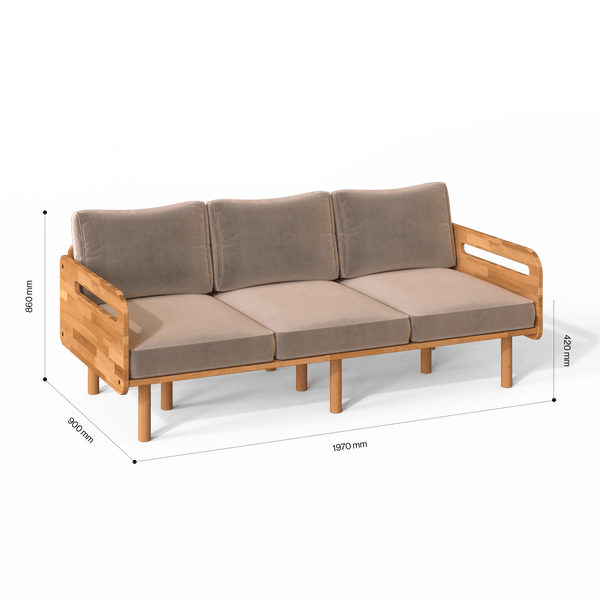 Camren Three Seat Sofa