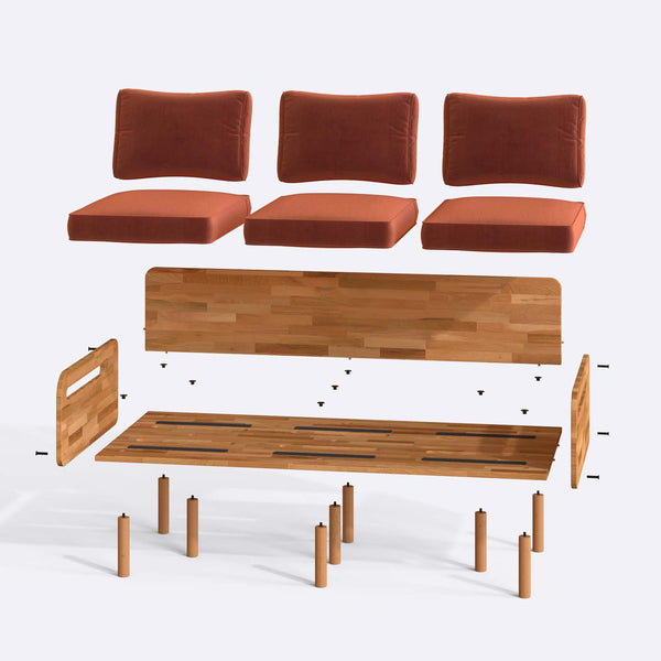 Camren Three Seat Sofa