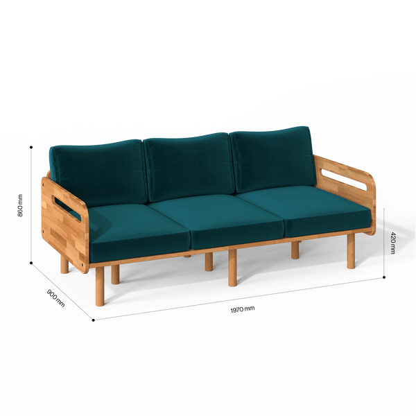 Camren Three Seat Sofa