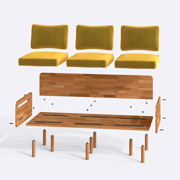 Camren Three Seat Sofa